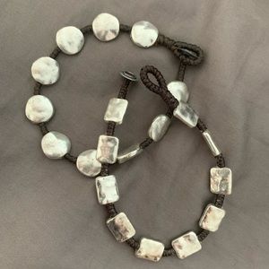 TWO stack energy stone bracelets